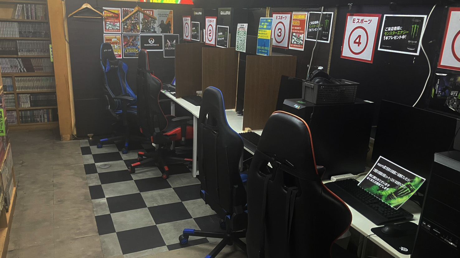 まんがランド行徳店 eスポーツ席のイメージ