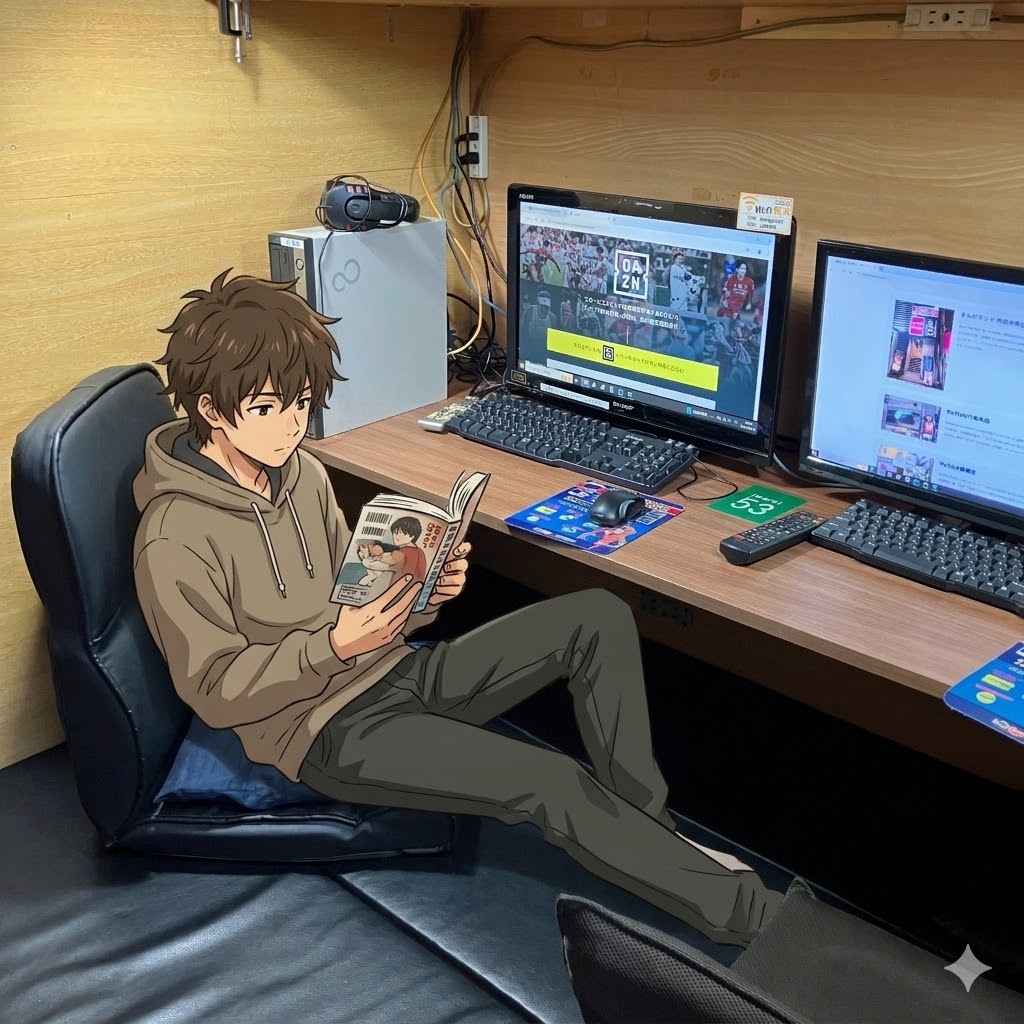 【門前仲町店】春休みは漫画読み放題でリフレッシュ！広めの席あります♪