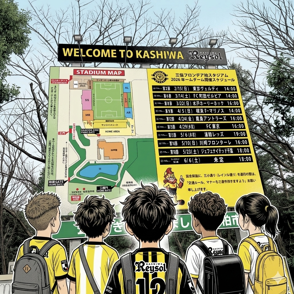 柏駅徒歩1分 柏レイソル戦前後に行きたい駅近漫喫ガイド