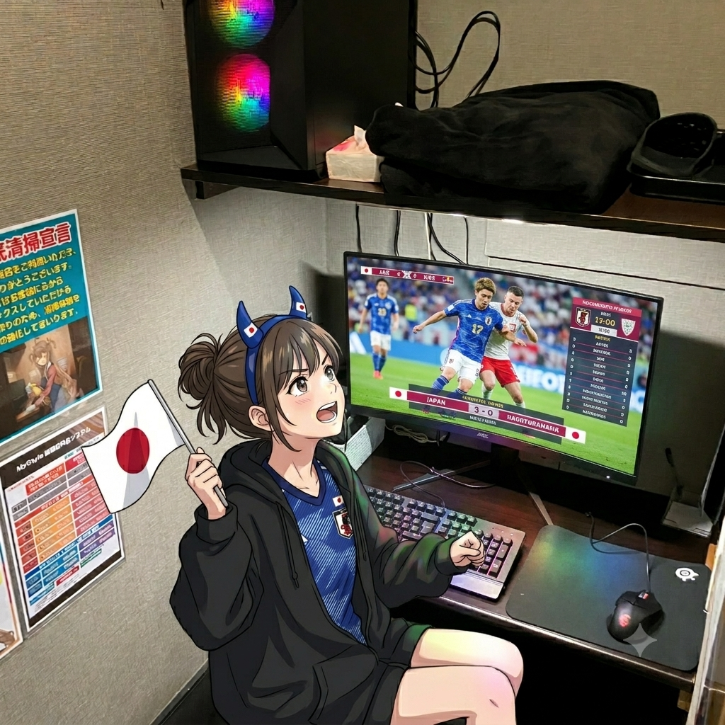 完全個室で日本代表応援！6月の熱戦はMy style綾瀬で