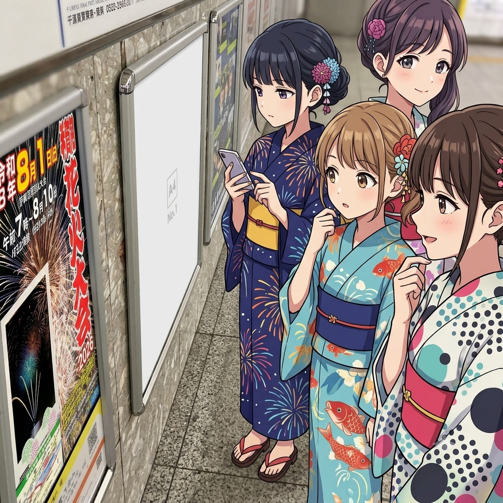 8月1日は手賀沼花火大会 涼しい鍵付き完全個室とハイスペックPCで夏を快適に楽しもう