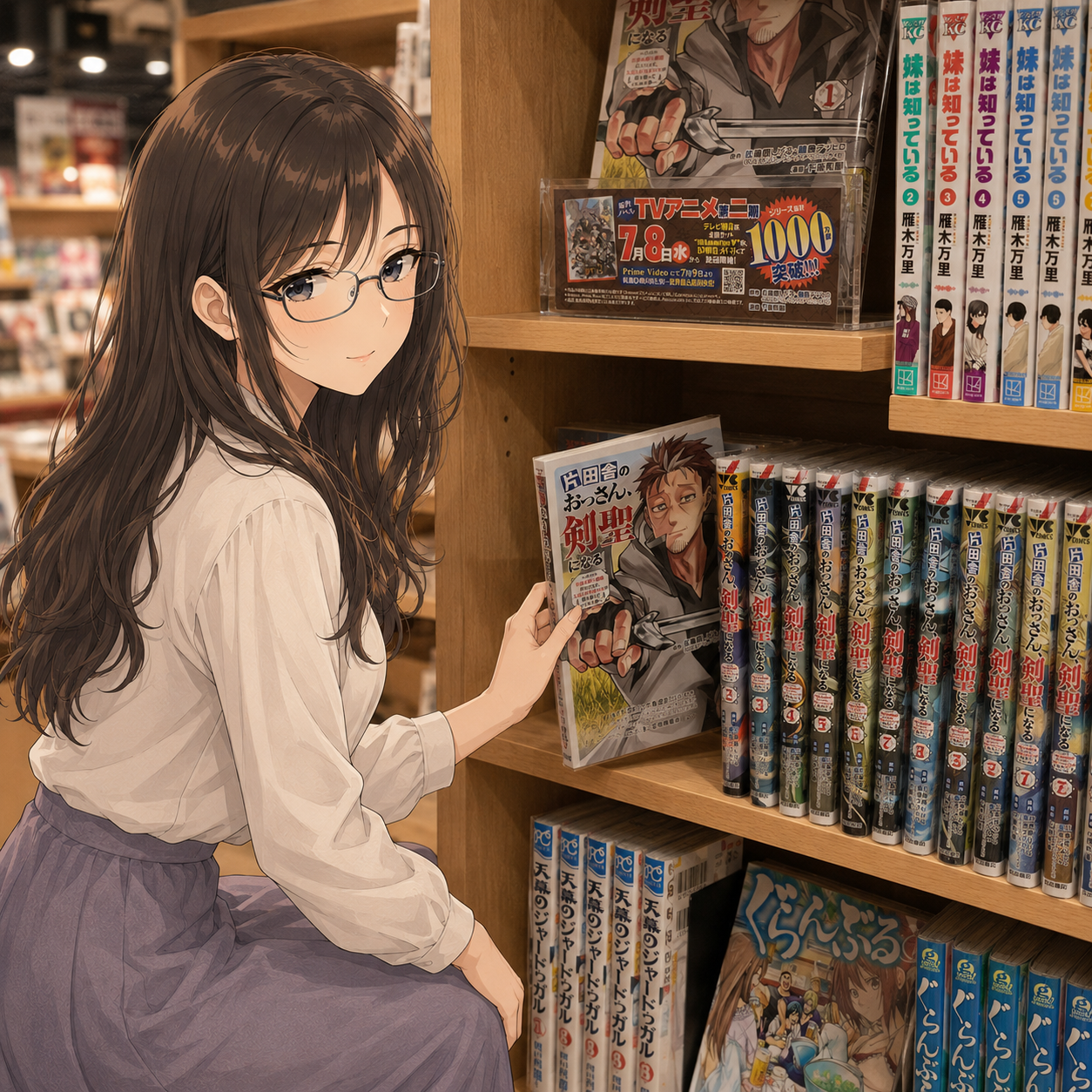 危険な暑さを回避！金町北口で『片田舎のおっさん』全巻読破の夏
