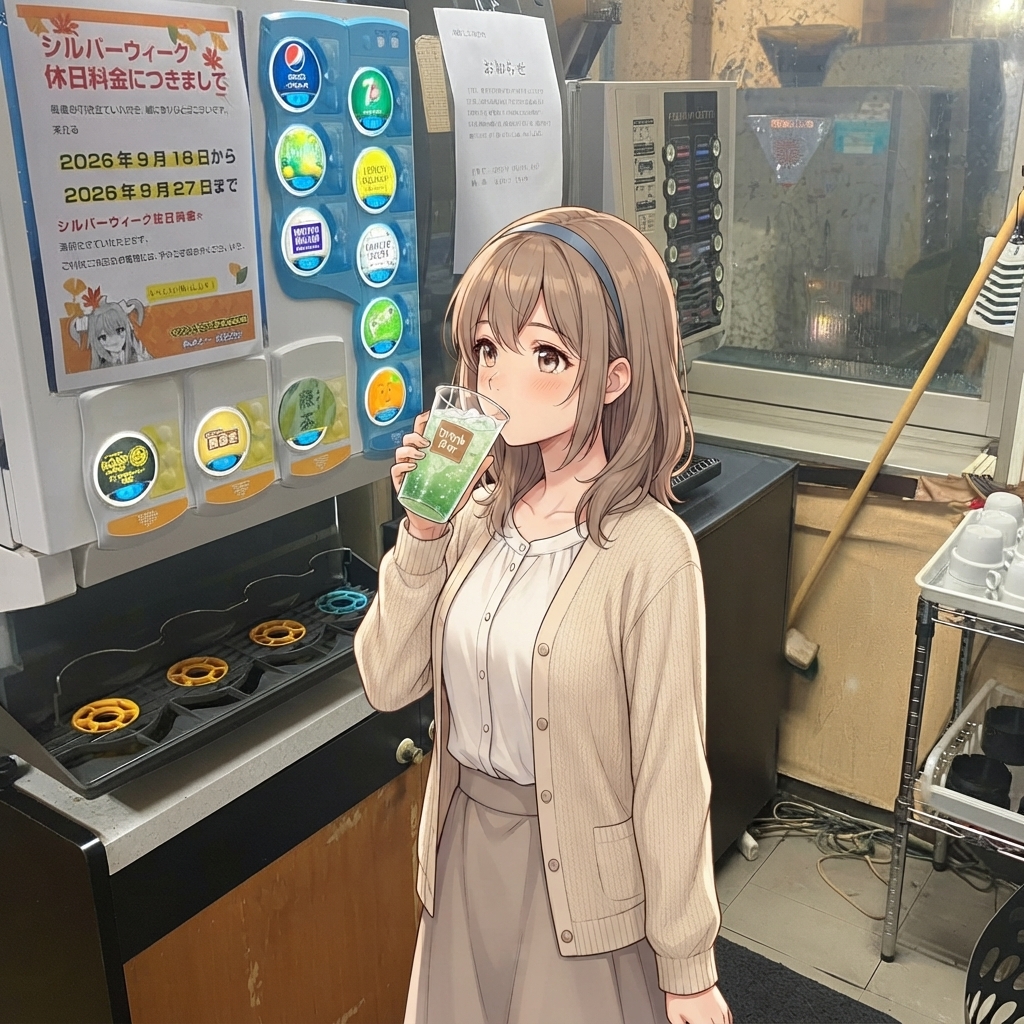 会員登録不要ですぐ入れる！行徳駅近のまんがランドでドリンクバー